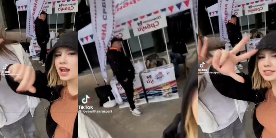 "Da je*emo u usta!" Razjarena blokaderka vrištala i psovala - Probušili im bubne opne kao što ćemo Acu u buljsona (VIDEO)