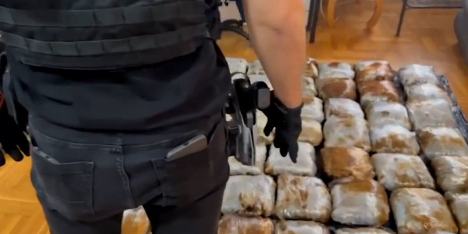 Žestoka akcija policije u Obrenovcu: Zatečeni dileri se sami bacili na pod - Pronađeno 50 kila marihuane (FOTO/VIDEO)