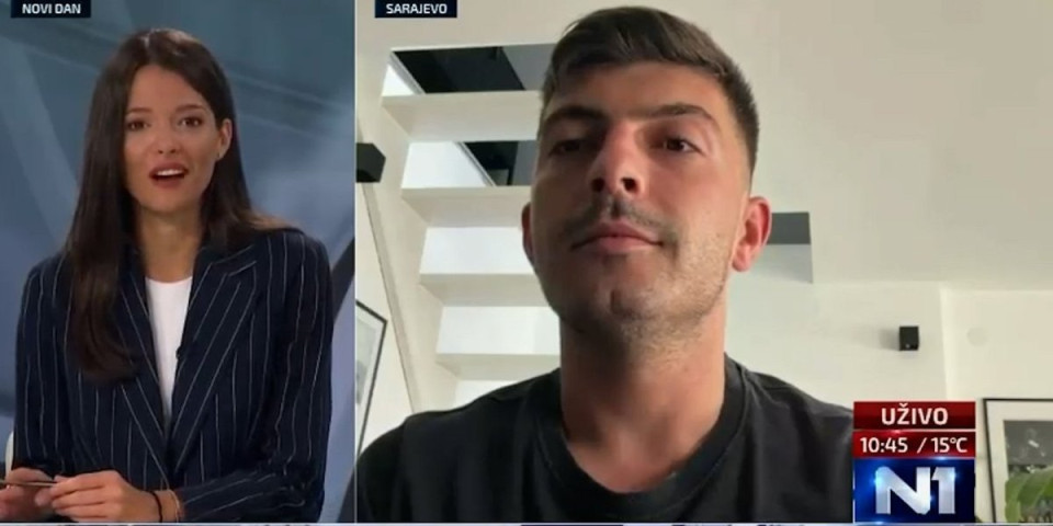 Sramota na N1: Pozvali Slađana iz Sarajeva, koji ne priznaje RS, da pljuje Dodika i Vučića - Ovako rade "objektivni" mediji (VIDEO)