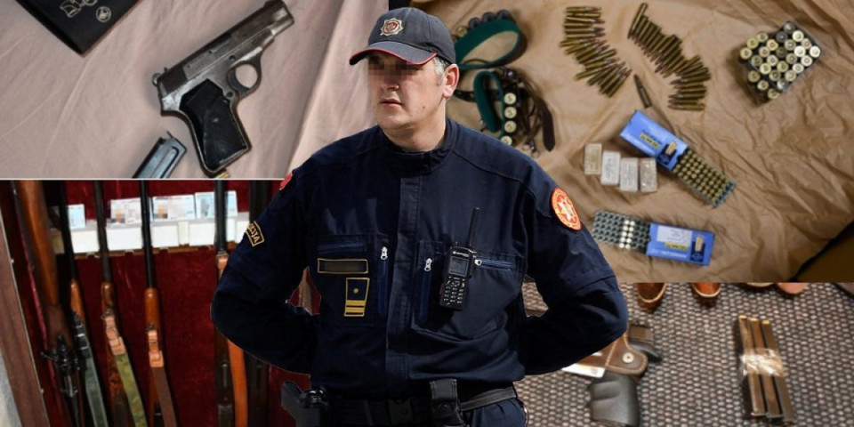 Moglo je biti krvavo: Maltretirao oca, policija došla da ga hapsi zbog nasilja u porodici, pa doživela šok - pronašla silno oružje (FOTO)