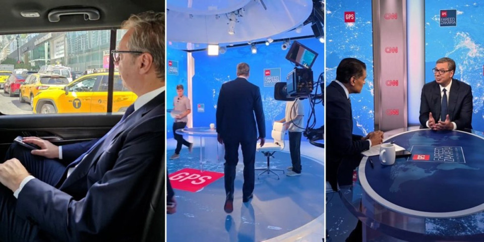 Tačno u 16 časova! Vučić na CNN-u : Predsednik u emisiji "Fareed Zakaria GPS" (VIDEO)