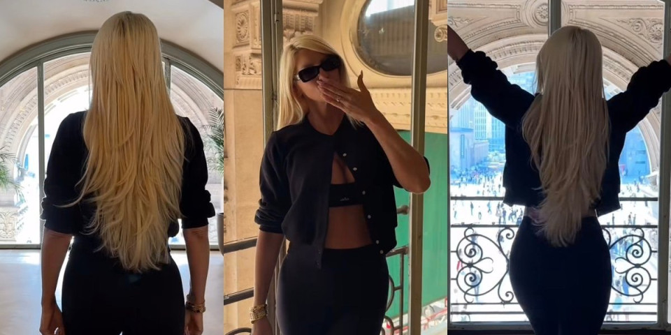 Zavodnica sa balkona! Karleuša pokazala savršenu siluetu - Preko bradavica samo traka: Milionski pogled, a JK je još jača (VIDEO)