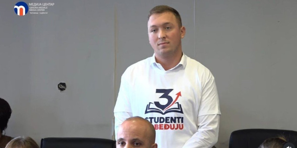 Isplivao novi dokaz veza Šiptara i blokadera! Sin Kurtijevog ministra u majici "studenti pobeđuju“ - sad vam je valjda sve jasno