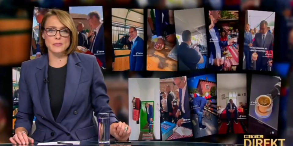 Čak je i Zagreb morao da prizna: Voditeljka RTL-a ostala bez teksta zbog Vučića - Sjajno! (VIDEO)