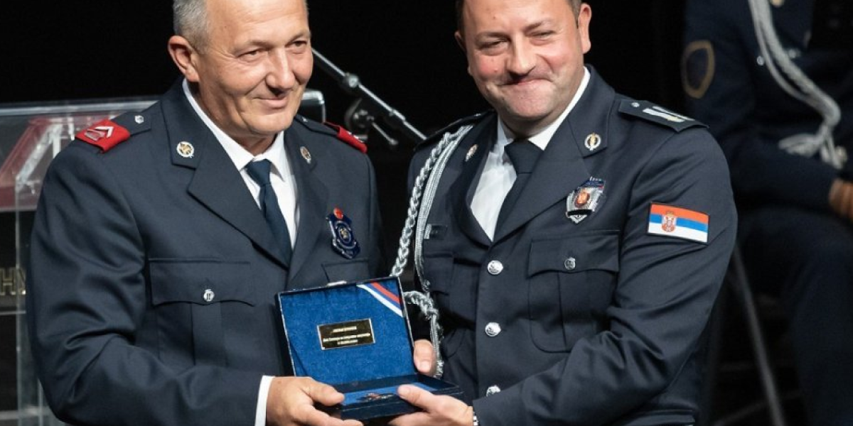 MIlan Đuričić dobitnik je Zlatne značke i zahvalnice povodom Dana Sektora za vanredne situacije, 17. septembra ove godine