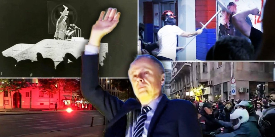 Haos na ulicama i fašističke metode opozicije: Gebelsovski recepti i mržnja neće srušiti Srbiju! (VIDEO)