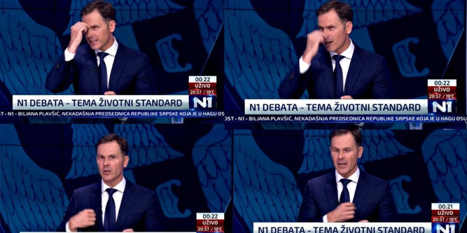 Mali se prekrstio usred emisije na N1: Ovo je bio razlog - Morate videti (VIDEO)