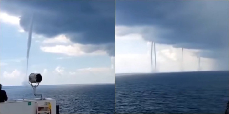 (VIDEO) Jeziv prizor u Turskoj zaprepastio svet! Misteriozna pojava se umnožila pred očima ljudi, diglo se iz mora i vinulo u nebesa