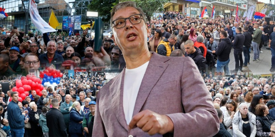 "Uveli bi sankcije Rusiji, a već su pustili šiptarske koljače ubice": Vučić zagrmeo iz Vranja - Otkrio šta bi se desilo Srbiji s blokaderima (FOTO/VIDEO)