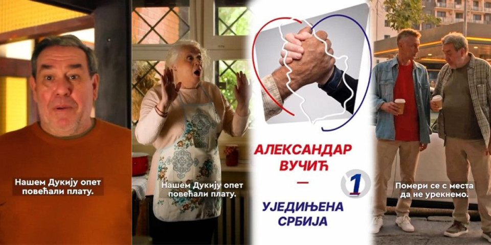"Pu, pu, da ne ureknemo Srbiju, da je ujedinimo i nastavimo dalje": Pogledajte novi spot liste "Aleksandar Vučić - Ujedinjena Srbija" (VIDEO)