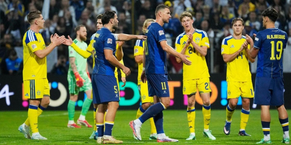 Edin Džeko odigrao poslednji meč, poništen mu gol, a Bosna ga ispratila na nestvaran način (VIDEO)