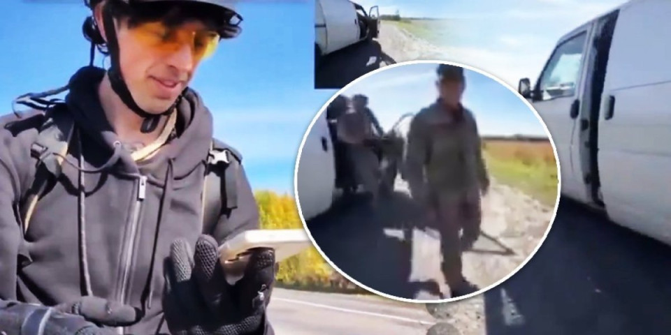 (VIDEO) Uživo sve snimio! Britanski strimer u Ukrajini doživeo pakao! Kada je naištao beli kombi... Viralni snimak se širi mrežama