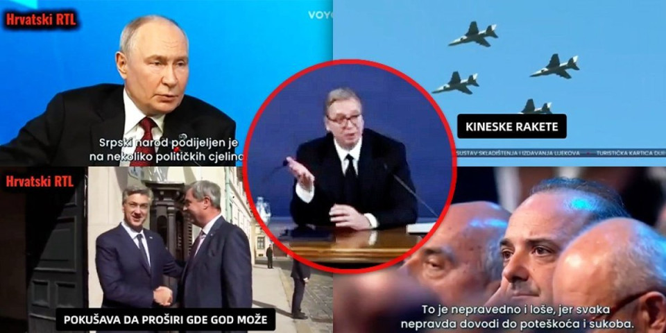 Srbija je glavna vest u regionu! Zagreb i Sarajevo opsednuti Vučićem (VIDEO)