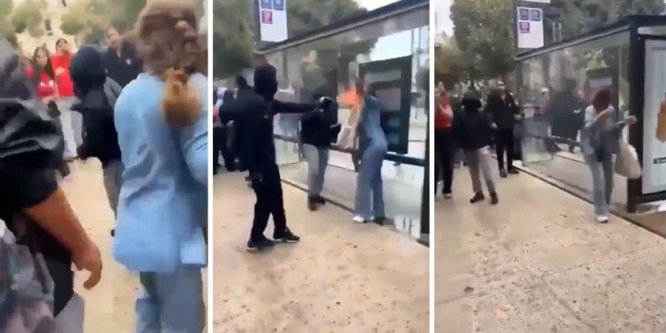 Priveden nakon što je zapalio ženi lice! Hitno reagovala policija u Francuskoj (VIDEO)