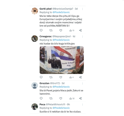 Pavle Grbović dobio brutalne reči od svojih! "Rejting ti je na aparatima, ne smeš na izbore!" (FOTO)