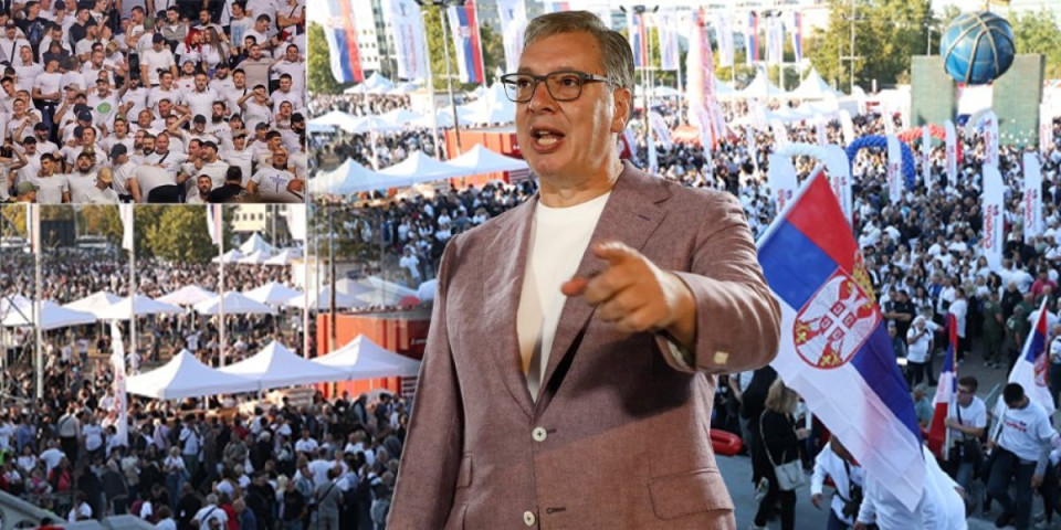 Idemo da ih pobedimo ubedljivije nego ikad! Počeo veliki skup liste "Aleksandar Vučić - Ujedinjena Srbija", Arena krcata (FOTO/VIDEO)