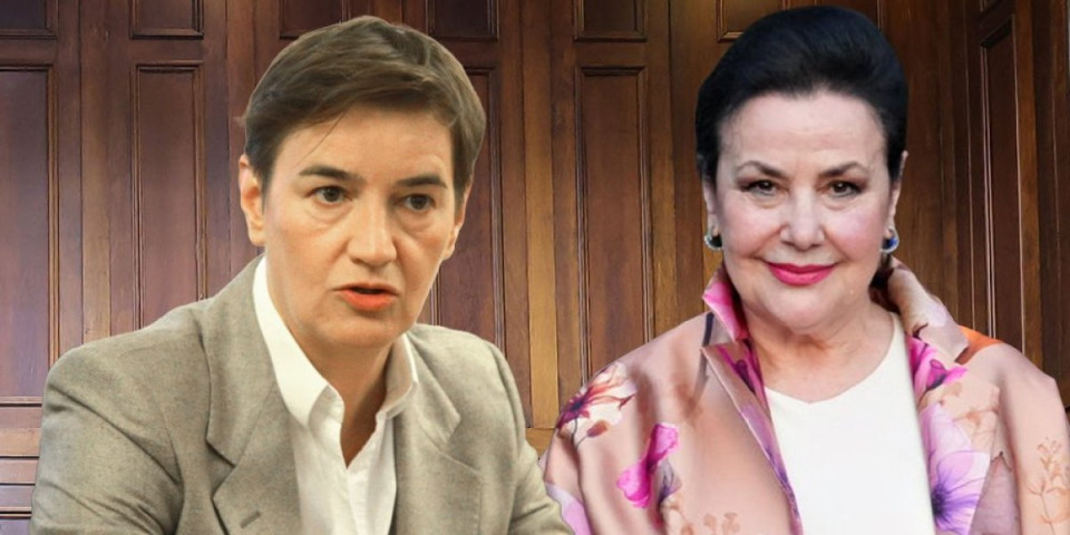 "Sram vas bilo!" Ana Brnabić očitala lekciju blokaderima: Stala u odbranu glumačke legende Snežane Savić (FOTO)