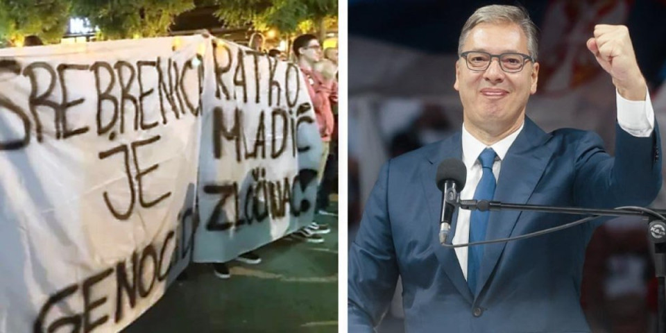 Dve slike Srbije: Vučić u krcatoj Areni grmi za KiM i Srpsku, dok blokaderi u Pazaru Srbe proglašavaju genocidnim! (FOTO/VIDEO)