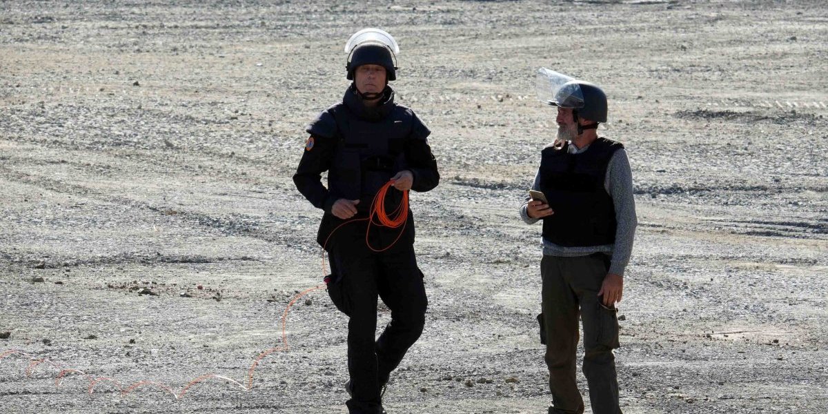 Uništavanje bombe iz Drugog svetskog rata u Beogradu