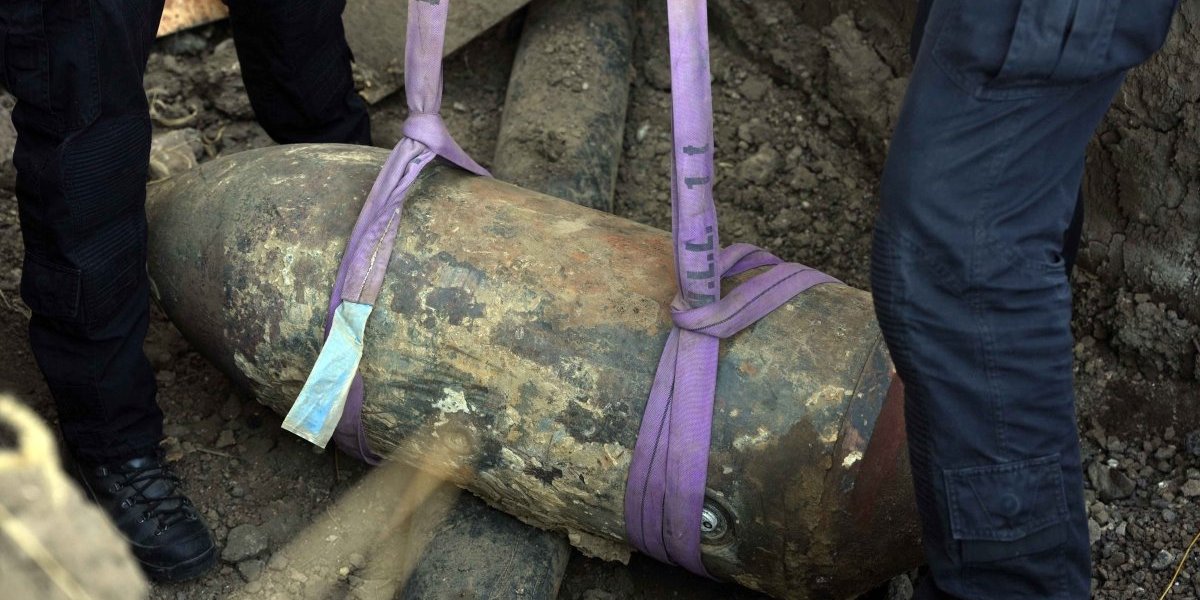 Uništavanje bombe iz Drugog svetskog rata u Beogradu
