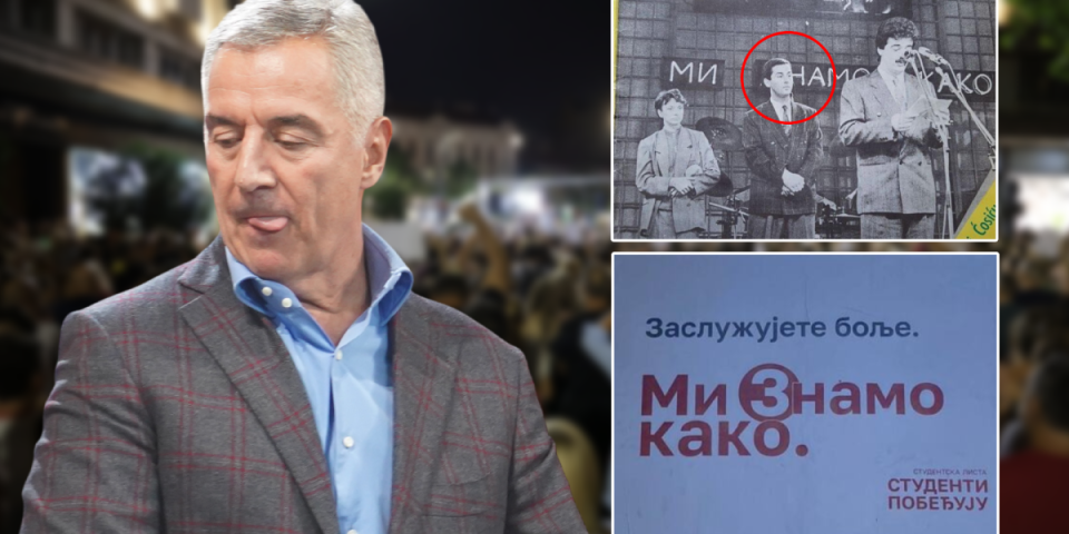 Nisu maznuli samo Milove pare - Ukrali su i njegov slogan: Obelodanjen još jedan dokaz veze između blokadera i Đukanovića
