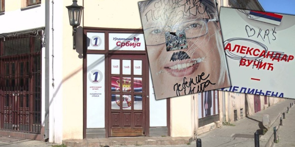 Vandalizam: Napali prostorije SNS u Kragujevcu