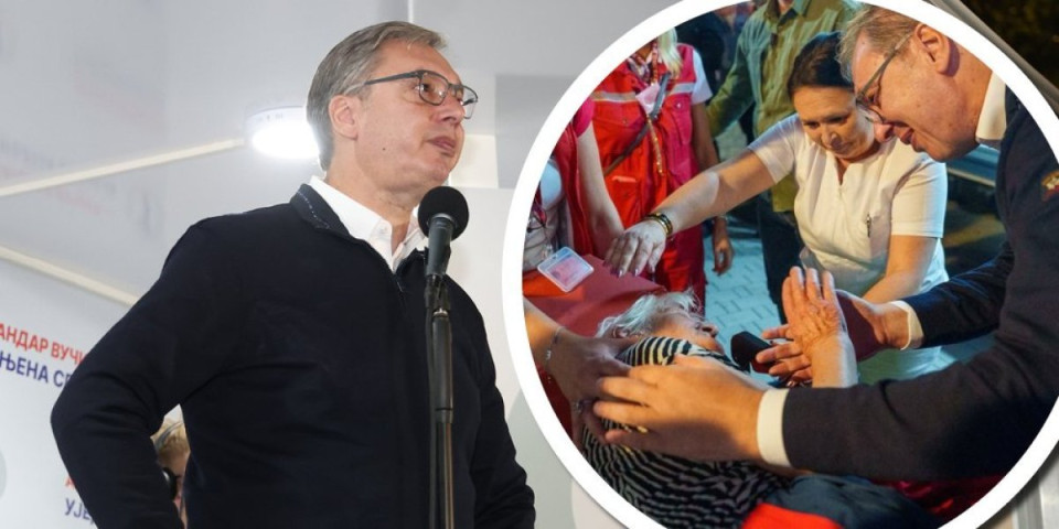 "E, sad bih zaplakao"! Vučić prekinuo govor i sišao sa bine - Scena iz Bačke Palanke dira pravo u srce (FOTO/VIDEO)