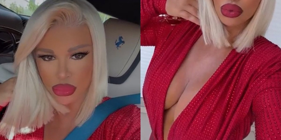 Pojas jedva drži jake dude! Dara iz svih uglova pokazala kubike - Urezani kombinezon u "zadnji trap" tek diže pritisak Srbima
