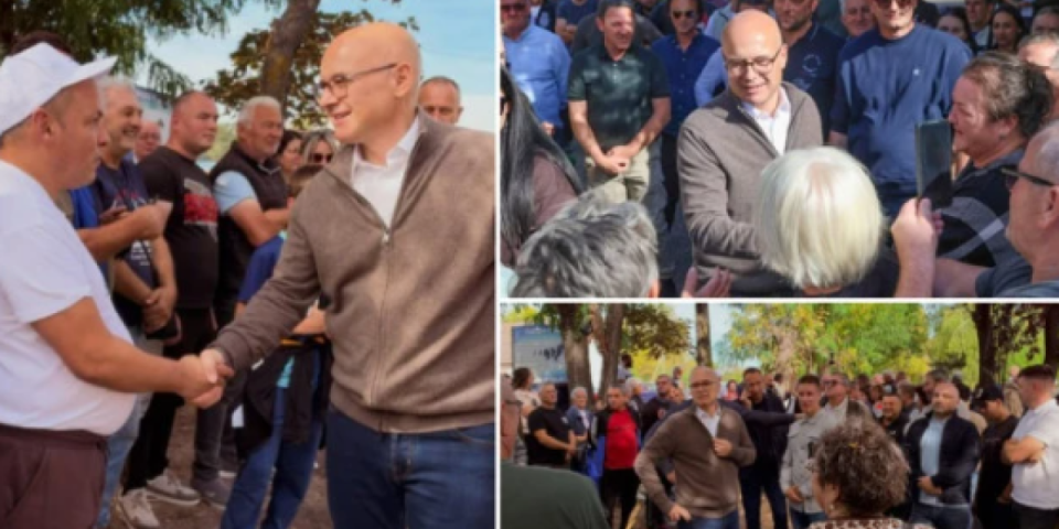 "Naša snaga je u miru, dostojanstvu i ljubavi prema otadžbini": Vučević iz Bačkog Gradišta i Srbobrana poslao jasnu poruku (FOTO)