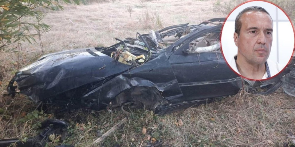 Mladen Mijatović objavio slike nesreće kod Šapca: Od auta ostala samo gomila zgužvanog lima (FOTO)