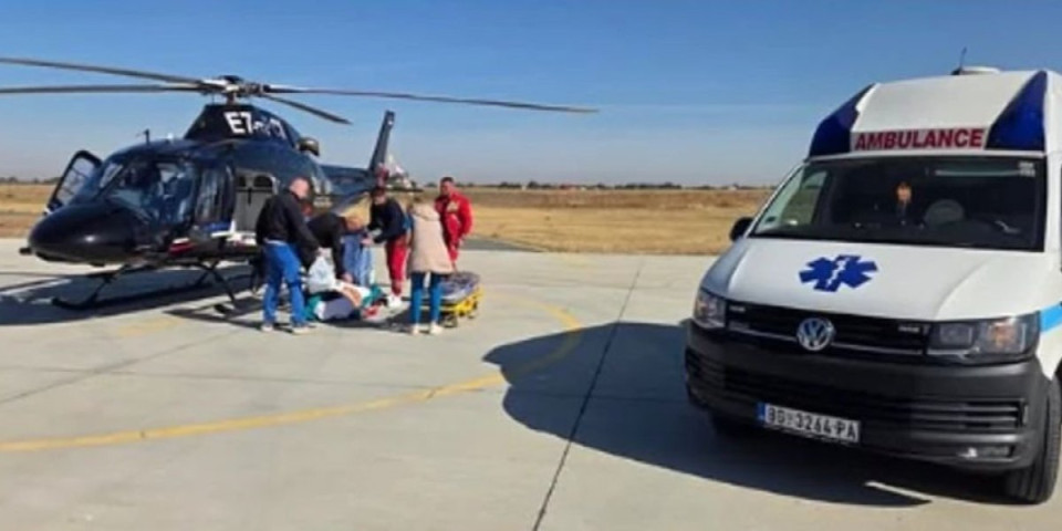 Hitno! Dete iz Banjaluke helikopterom transportovano u Beograd na lečenje