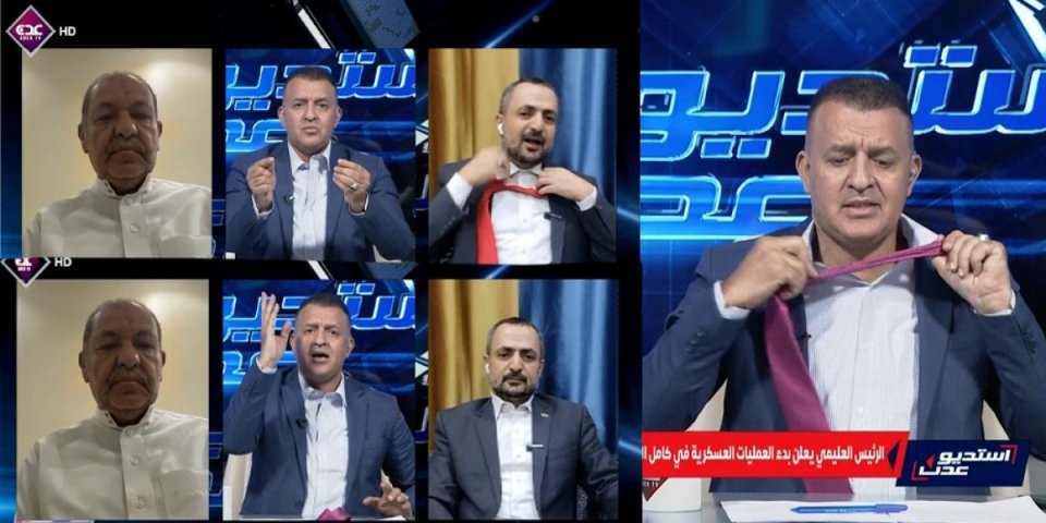 (VIDEO) Pokrenuta velika vojna operacija na Istoku! "Ovo nam više ne treba, počeo je rat!" - Voditelj u uživo programu skinuo kravatu i poslao poruku