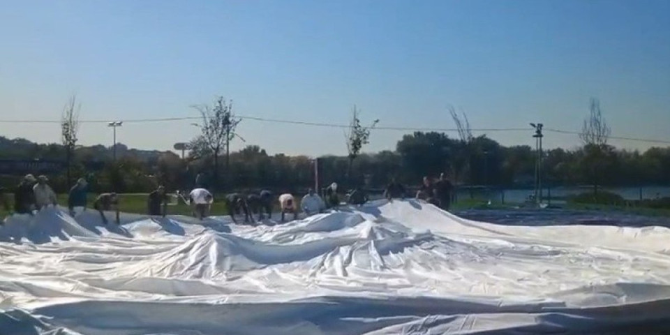 Stigao helijum za Ekspo 2027 balon! Evo kako teku radovi (VIDEO)