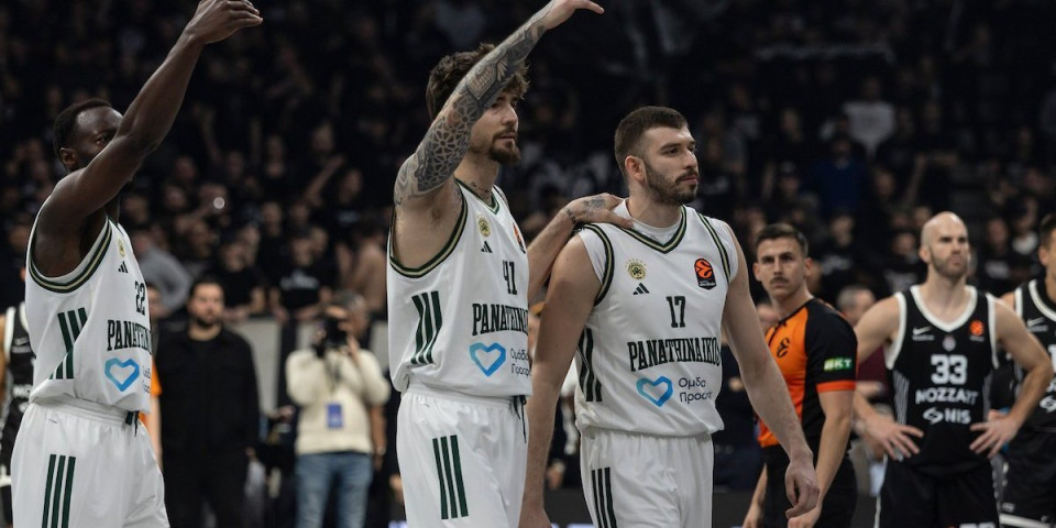 Problem za Obradovića! Grk se povredio protiv Partizana, Panatinaikos ostaje bez još jednog igrača