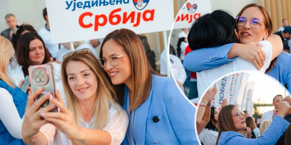 Sara Pavkov oduševila građane: "Snaga zajedništva garantuje ubedljivu pobedu!" (FOTO/VIDEO)