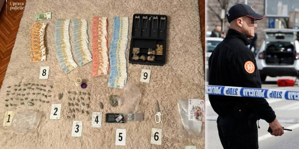 Velika akcija policije u prestonici: Pohapšeni dileri, evo šta im je sve pronađeno (FOTO)