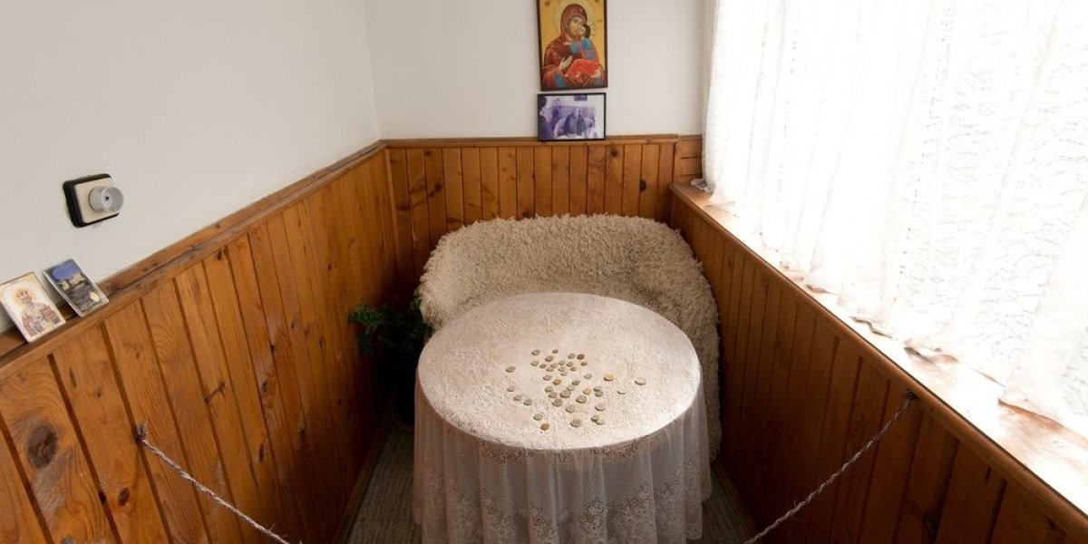 Baba Vangina kuća u selu Rupite