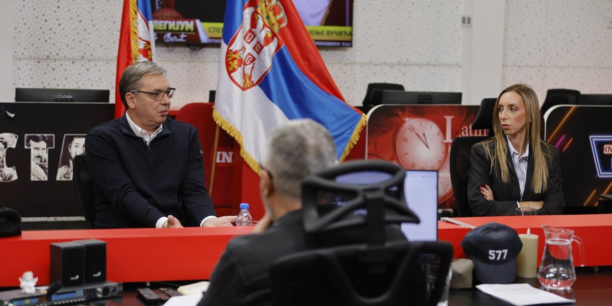 Gostovanje Aleksandra Vučića na TV Informer