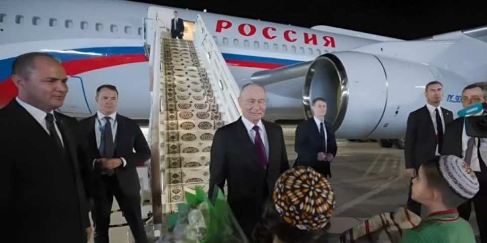 Čitav svet prati Putina! Ruski predsednik stigao u Turkmenistan, sa njima se sastaje