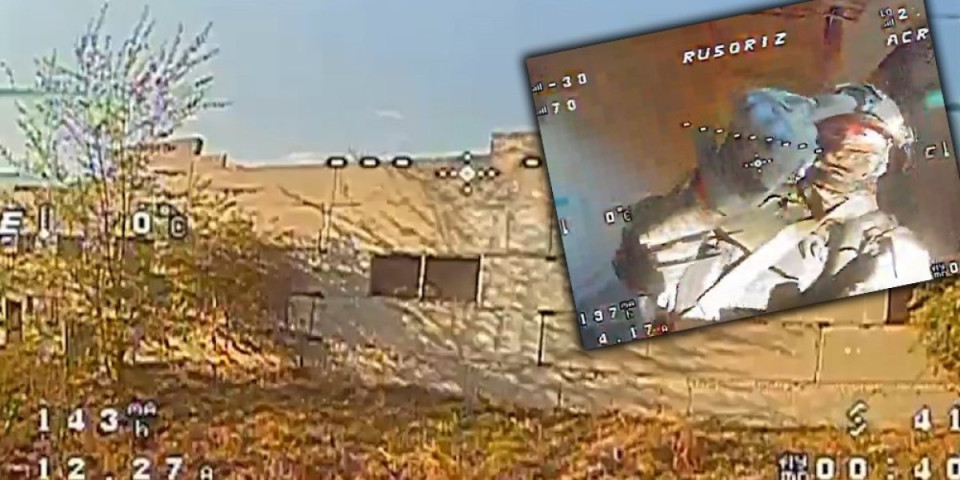 Neverovatan snimak sa fronta: Rus uhvatio dron kamikazu golim rukama, pa poslao poruku operatoru (VIDEO)