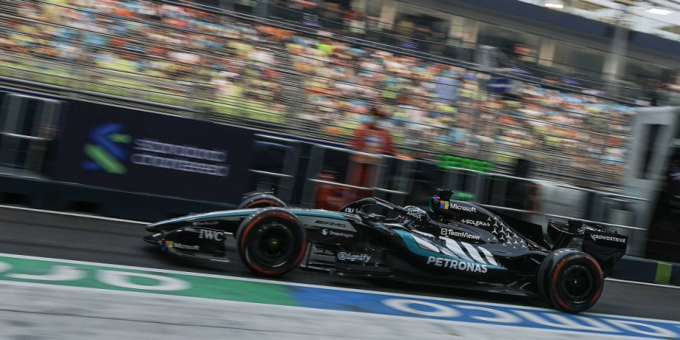 Singapur po meri Mercedesa: Rasel brži od Ferarija i Meklarena