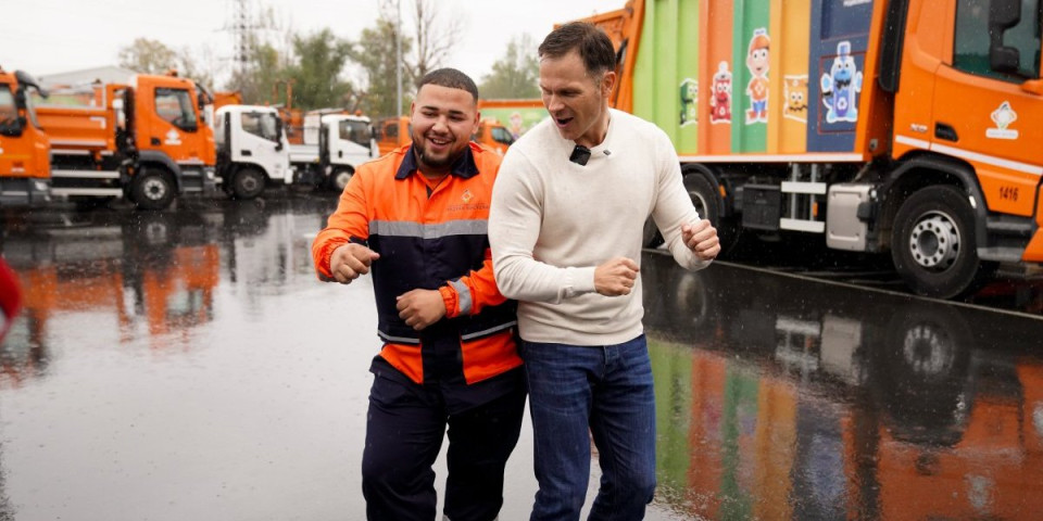 Siniša Mali obradovao radnike Gradske čistoće: Napravio neočekivan potez sa svojim omiljenim tiktokerom (VIDEO)