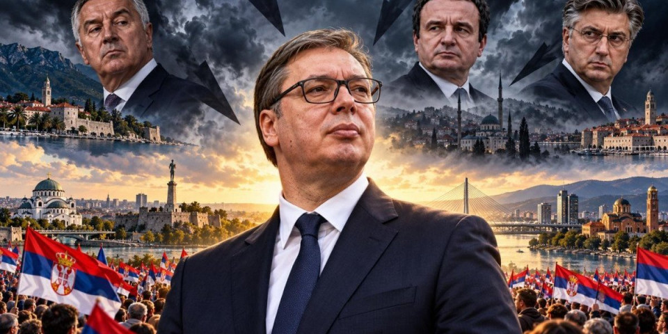 Gledaj ko ga sve napada i sve ti je jasno: Milo, Kurti, Plenković i Sarajevo zajedno udarili na Vučića - Srpski narod u Srpskoj, Crnoj Gori i Srbiji čvrsto stoji uz svoju maticu!