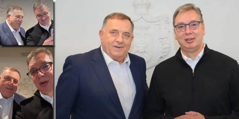 "I dalje se nalazimo i kujemo planove": Vučić objavio snimak sa Dodikom (VIDEO)
