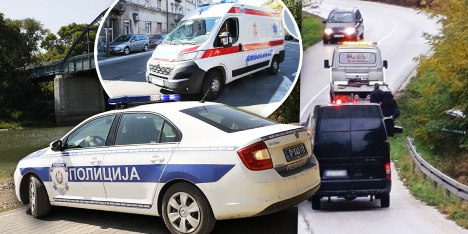 Automobil sleteo s puta: Jeziva nezgoda kod Lučana, izvlačenje vozila u toku (FOTO)