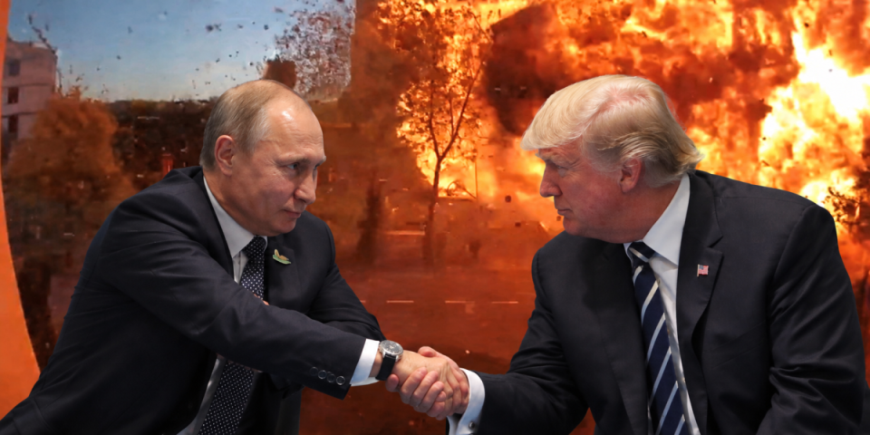 (VIDEO) Strava i užas u Kijevu! Amerika i Rusija zajedno raznele grad: Tramp otvorio nebo, a onda je Putin srušio najstrašnije oružje