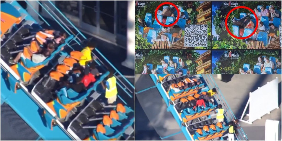 (UZNEMIRUJUĆE) Horor pogibija! Čovek ispao sa rolerkostera, kamera zabeležila kobni trenutak: Scene bizarne nesreće preplavile mreže