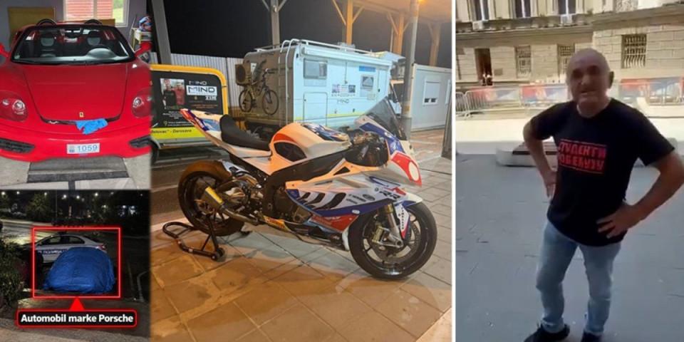 Pao vođa blokadera na granici! Uhvaćen sa kradenim BMW-om sa Interpolove poternice i brdom keša - Kući krio "ferari" i "porše" (FOTO)