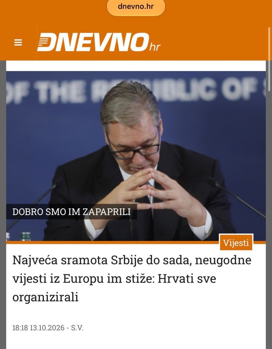 Kada ustaške vlasti slave, blokaderska lista aplaudira! Pogledajte kako Hrvatska napada Srbiju zbog Ratka Mladića (FOTO)