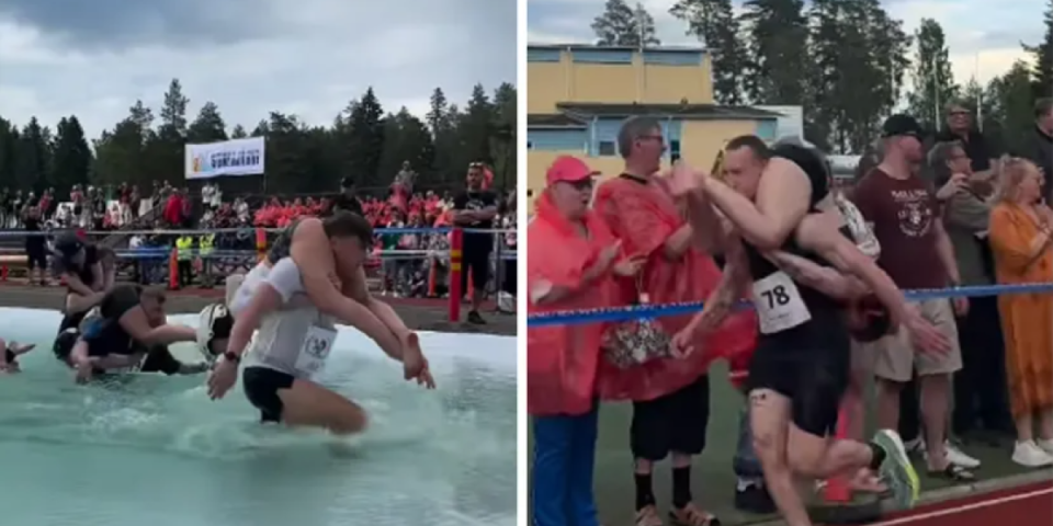 Svetsko prvenstvo u nošenju supruge oduševilo svet: Jedno pravilo je posebno zanimljivo (VIDEO)